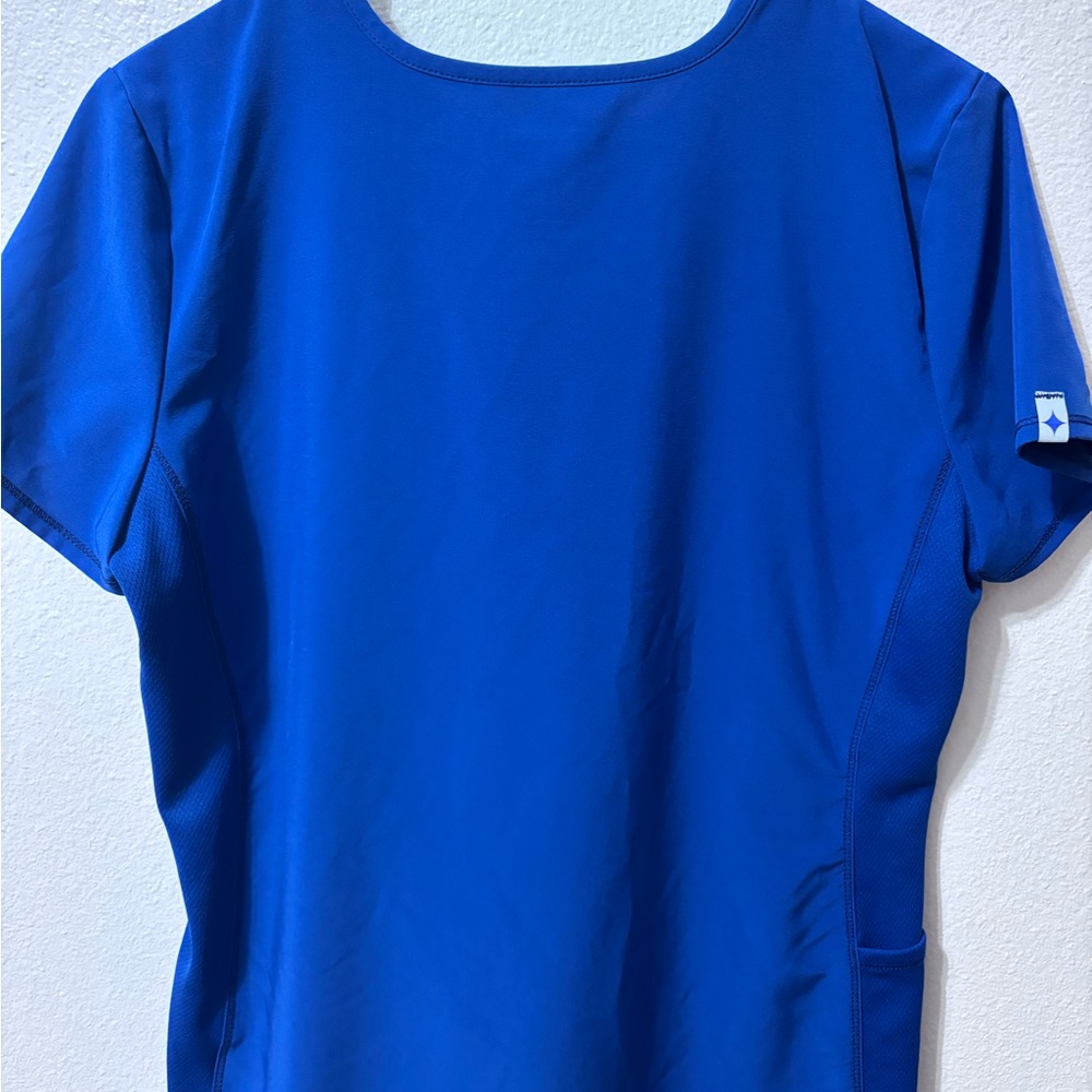 Scrubstar Royal Blue Women's Short Sleeve scrub Top